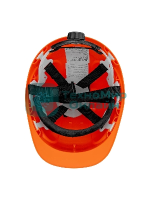 Каска защитная ударопрочная Denzel ABS/PC, плавная регулировка, модель 