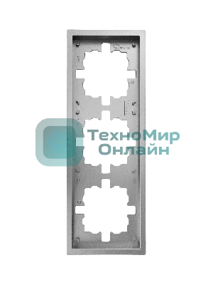 Рамка 3-мест. горизонт. ZIMA серый матовый LEZARD 704-7400-148