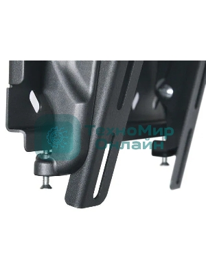 Кронштейн для телевизора Holder LCDS-5010 черный металлик, настенный, наклон