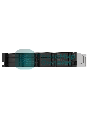 Сетевое хранилище без дисков SMB QNAP TS-1273AU-RP-8G NAS 12 HDD trays, 2x 2.5 GbE, rackmount, 2 PSU. 4-core AMD V1500B2,2 GHz, RAM 8 Gb (8 Gb UDIMM DDR4 (1 x 8 Gb) up to 32 Gb (2 x 16 Gb)). W/o rail kit RAIL-B02