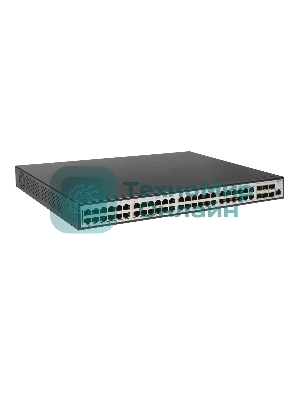 Коммутатор ORIGO Managed L3 Switch 48x1000Base-T PoE, 6x10Gbase-X SFP+, PoE Budget 880W, RJ45 Console, 19