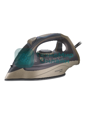 Утюг Coolfort CF-3410 сиреневый/золотистый, 3400 Вт, 45 г/мин, 155 г/мин, 300 мл