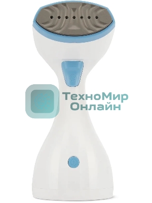 Отпариватель Hyundai H-HS02125 белый/голубой, 1650 Вт, 28 г/мин, 300 мл