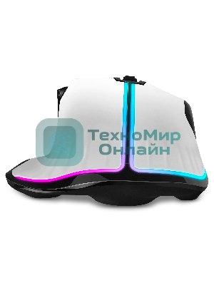 Мышь проводная SVEN RX-G990 белый, 12400 dpi, USB, кнопки - 9