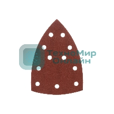 Треугольник абразивный Denzel на ворc. подложке под 