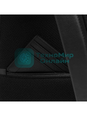 Рюкзак слинг мужской Piquadro Russel CA6764W137/N черный кожа
