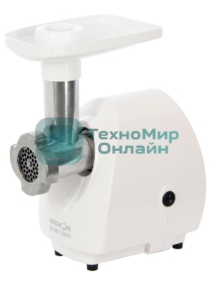 Мясорубка электрическая Аксион М21.10 мрамор, 1000 Вт, 1.3 кг/мин, защита от перегрузки, насадки - 1