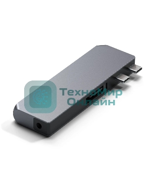Док-станция Satechi ST-UCPHMIM, USB Type-C, USB 3.0/USB Type-C/RJ-45/Mini jack, USB
