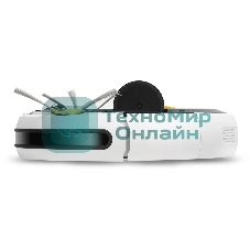 Робот-пылесос Vitek VT-1805 (MC) голубой/белый, 2500 мА·ч Li-Ion, уборка влажная/сухая, пылесборник контейнер 0.5 л