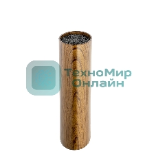 Подставка для ножей универсальная LARA LR05-101 Wood овальная Soft touch полипропилен