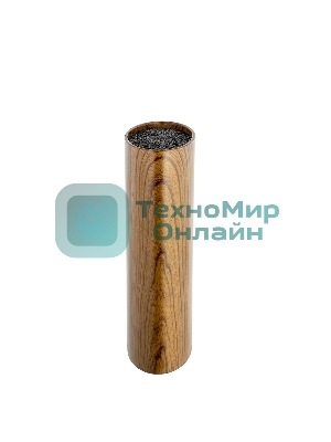 Подставка для ножей универсальная LARA LR05-101 Wood овальная Soft touch полипропилен