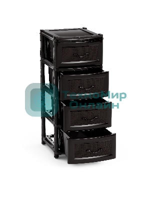 Комод Альтернатива Эконом 4 секц. М2443