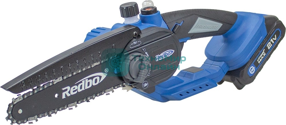 Пила аккумуляторная бесщеточная REDBO ONS-21/6BL синий/черный 28236