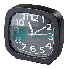 Будильник DELTA DT8-0001 8.5x4.6x8.6 см (черный)