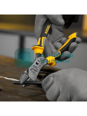 Бокорезы Denzel 215 мм, усиленные, трехкомпонентные рукоятки