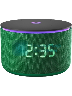 Умная колонка Яндекс Станция Мини 3 Про, 18Вт, компактная, 1 динамик, Алиса, Wi-Fi, Bluetooth 5.0, Zigbee, Matter, зеленый