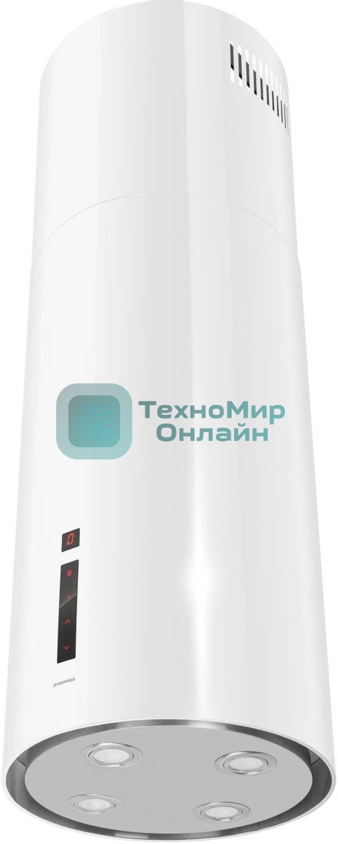 Вытяжка островная Maunfeld Lee Isla 39 белый, 38 см, 1000 куб. м/ч, 52 дБ (sensor)