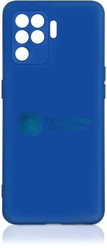 Чехол (клип-кейс) DF oOriginal-11, для Oppo Reno 5 Lite, синий df ooriginal-11 (blue)