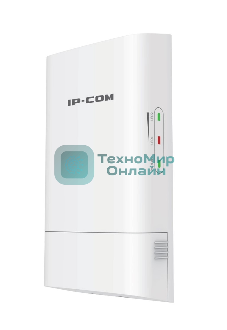 Наружная точка доступа IP-COM CPE5, 5 ГГц, до 867 Мбит/с, IP65, 1х9dbi, PoE, 1х100 Мбит/с