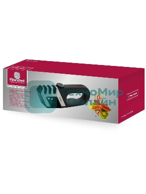 Точилка Rondell RD-1689 черный, подарочная упаковка