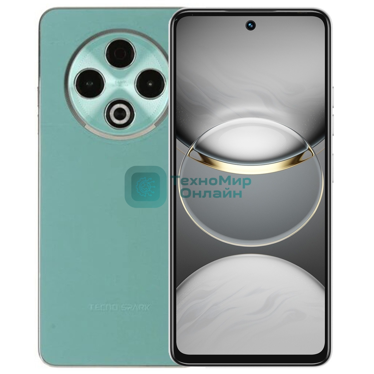 Смартфон Tecno SPARK 30 8/128Gb зеленый