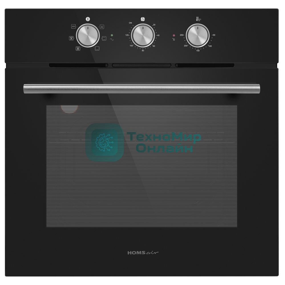 Духовой шкаф электрический HOMSair OEF606BK черный