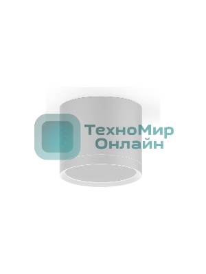 Светильник Gauss HD025 led накладной с рассеивателем 10w белый 3000k 88х75мм 1/30