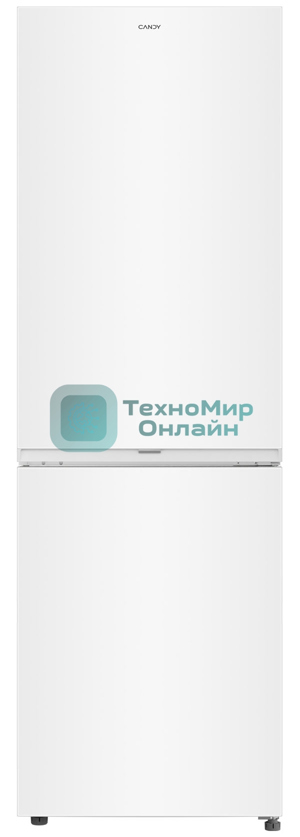 Холодильник Candy CFN6185W белый двухкамерный 207/91 л морозилка снизу, No Frost