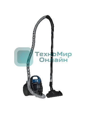 Пылесос Bosch BGS05A220 синий/серый, 700 Вт, уборка сухая, пылесборник контейнер 1.5 л