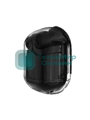 Наушники TWS More Choice BW07 черный, внутриканальные, Bluetooth, до 4 ч