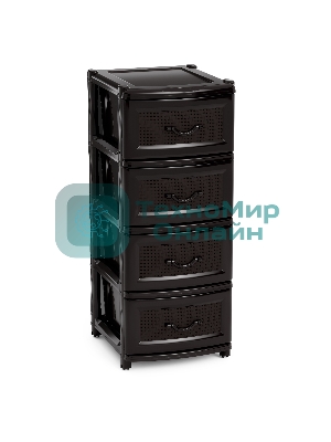 Комод Альтернатива Эконом 4 секц. М2443