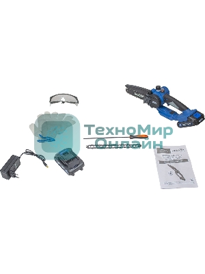 Пила аккумуляторная бесщеточная REDBO ONS-21/6BL синий/черный 28236