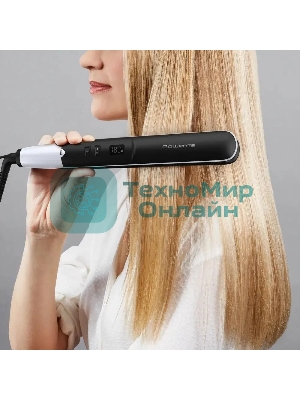Выпрямитель для волос Rowenta SF4621F0 Express Shine белый/черный, 210 °C, 8 режимов