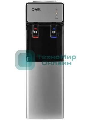 Кулер для воды AEL LD-AEL-92c, верхняя загрузка, нагрев 95 °С, охлаждение 15 °С, серебристый/черный