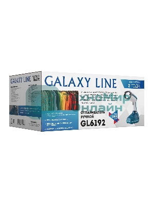 Отпариватель Galaxy Line GL 6192 зеленый/белый, 1000 Вт, 25 г/мин, 300 мл