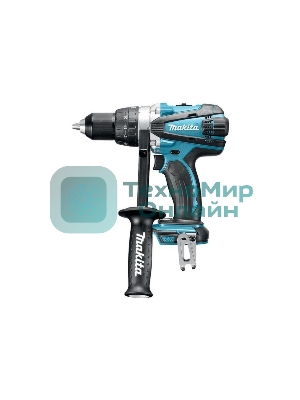 Дрель-шуруповерт аккумуляторная Makita DDF458Z, 18 В, Без АКБ и З/У, аккумуляторная