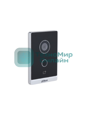 Вызывная панель DAHUA DHI-VTO2211G-P-S2 с разрешением камеры 2мп и CMOS сенсором, WDR, слот для SD карты до 256Гб, IP65, питание DC 12V/PoE