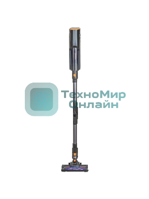 Пылесос вертикальный SUPRA VCS-5082 черный/серый, питание от аккумулятора, 300 Вт, уборка сухая, пылесборник 1 л