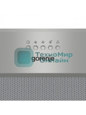 Вытяжка встраиваемая Gorenje BHI626E6X нержавеющая сталь, 60 см, 677 куб. м/ч, 61 дБ