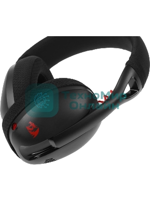 Гарнитура Redragon Ire Pro чёрный, беспроводная + проводная, Bluetooth / USB, до 25 ч