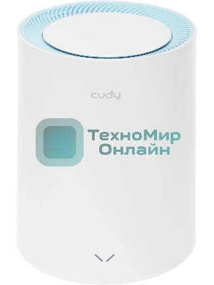 Бесшовный Mesh роутер Cudy M1200(1-Pack) AC1200 10/100BASE-TX белый