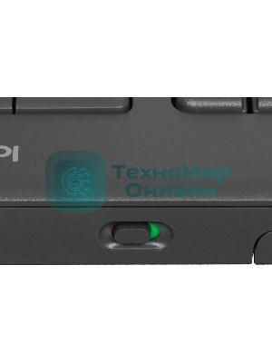 Клавиатура Logitech K400 Wireless Touch Plus беспроводная, радиоканал, чёрный