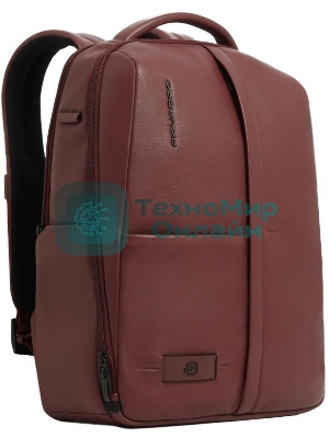 Рюкзак мужской Piquadro Russel CA6765W137/CU красное дерево кожа