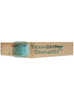 Источник бесперебойного питания CyberPower PR1000ELCDRT1U/1000 ВА/800 Вт/USB/RS-232/EPO/SNMPslot/6 x IEC 320 C13 (компьютерная)