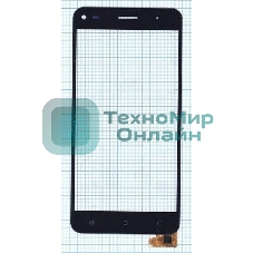 Сенсорное стекло (тачскрин) для Fly FS507 Cirrus 4, черное