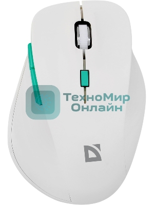 Комплект клавиатура+мышь Defender Cerrato C-978 беспроводной, USB, 1600 DPI, белый/голубой