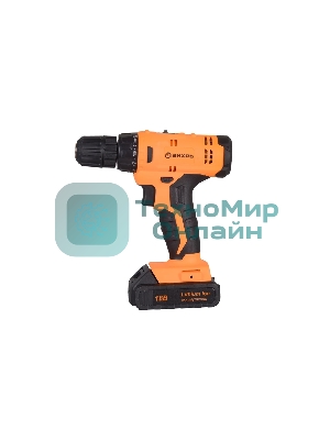 Дрель-шуруповерт Вихрь ДА-18Л-2к, 18 В, 2 Ач, 45 Нм, щеточный