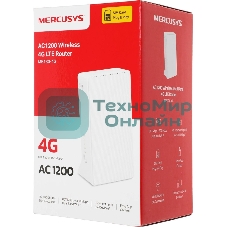Wi-Fi роутер Mercusys MB130-4G AC1200 Двухдиапазонный 4G LTE
