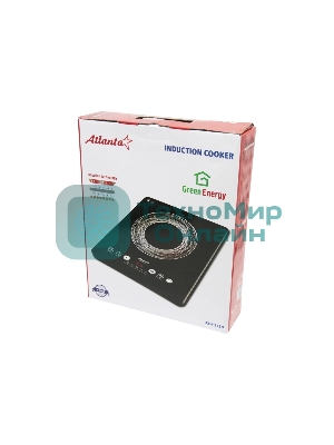 Плита настольная индукционная Atlanta ATH-1759 черный