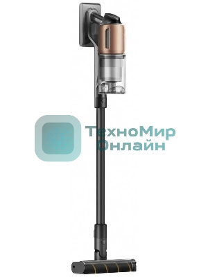 Пылесос вертикальный Dreame Z20 AquaCycle черный/бронзовый, питание от аккумулятора, 250 Вт, уборка влажная/сухая, пылесборник 0.6 л